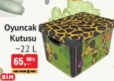 OYUNCAK KUTUSU ~22 L